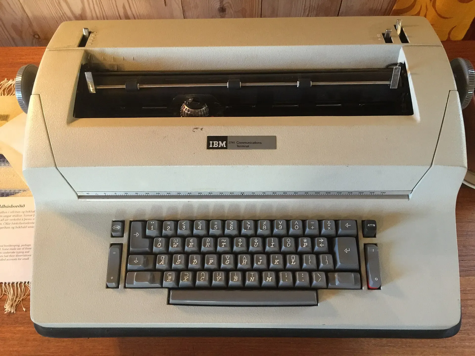 IBM 2741 terminal